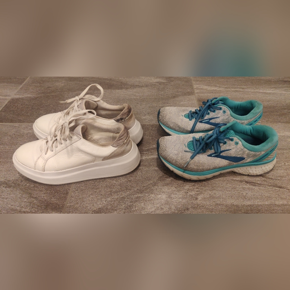 UGG and Brooks ghost